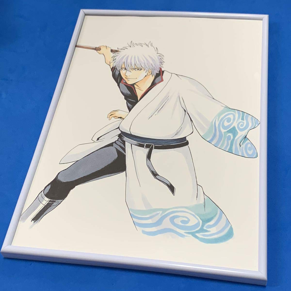 Amazon.co.jp: 銀魂 複製原画 A4 額装 少年ジャンプ （検ポスター 原画