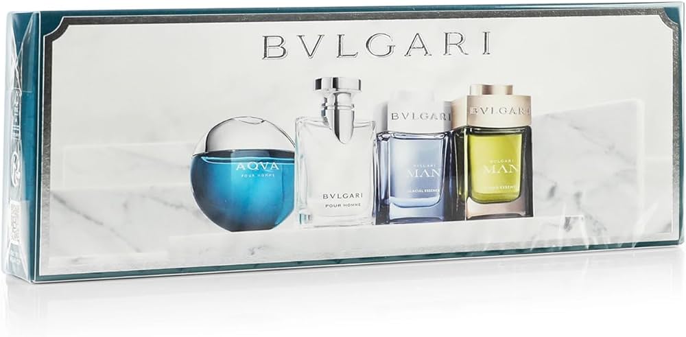 Amazon.com : BVLGARI Mens Colgone Variety Gift Set Mini Splashes