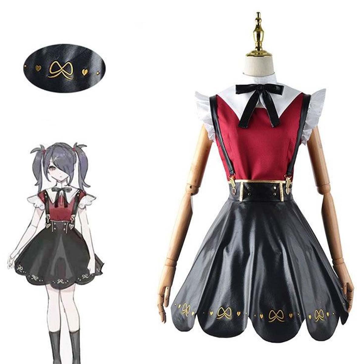 Amazon | 超てんちゃん あめちゃん コスプレ衣装 ニーディーガール