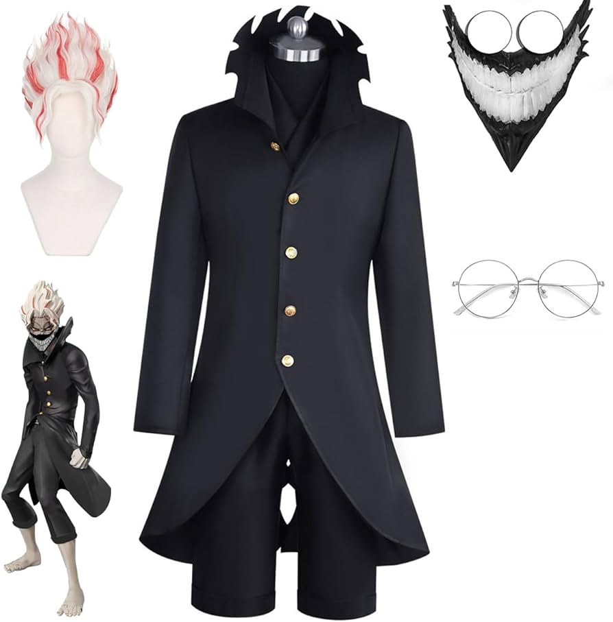 Amazon.co.jp: ダンダダン 高倉健 コスプレ衣装 オカルン 変身 第一