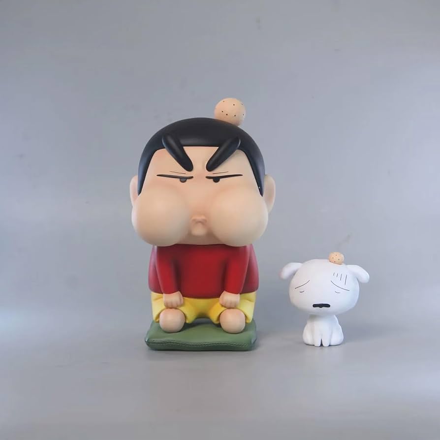 Amazon.co.jp: Heigguoj クレヨンしんちゃん フィギュア 殴られる情景