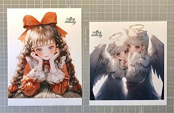 Amazon.co.jp: 8 人物ステッカー おすそ分け cotton melody 様