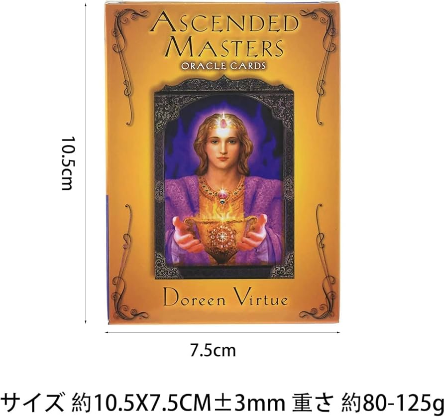 Amazon.co.jp: KETOY 44アセンデッドマスターオラクルカード、息をの