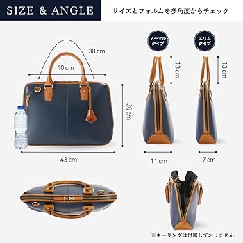 Amazon.co.jp: [ゴールドメン] GOLDMEN 本革 メンズ ビジネスバッグ 大