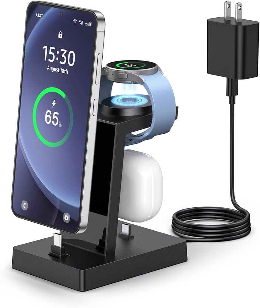 Amazon.co.jp: 充電スタンド 3in1 Type-C充電ステーション 急速 スマホ