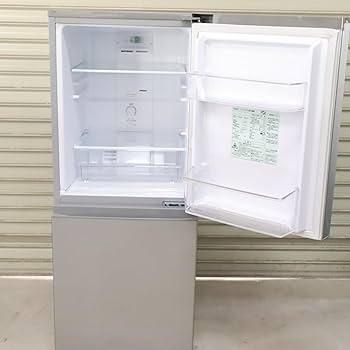 Amazon.co.jp: AQR-13H-S(ブラッシュシルバー) 2ドア冷蔵庫 右開き