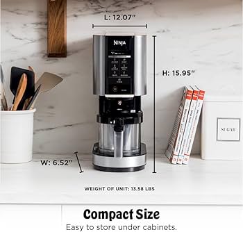 Amazon.com: Ninja NC301 CREAMi Ice Cream Maker, for Gelato, Mix
