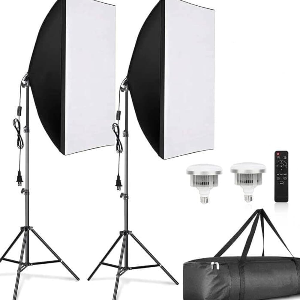 Amazon | ソフトボックス 写真撮影照明キット 撮影ボックス 50×70cm