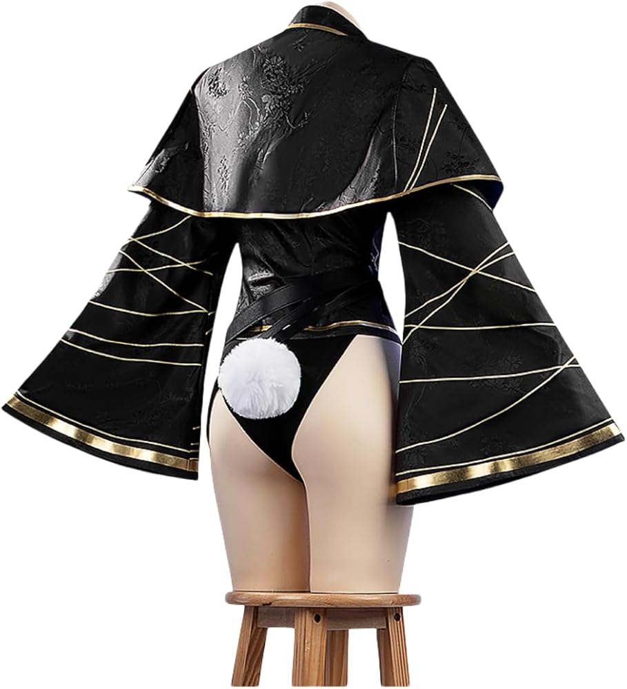 Amazon.co.jp: [DOKITOKI] 小柳ロウ バニーガール コスプレ 衣装+