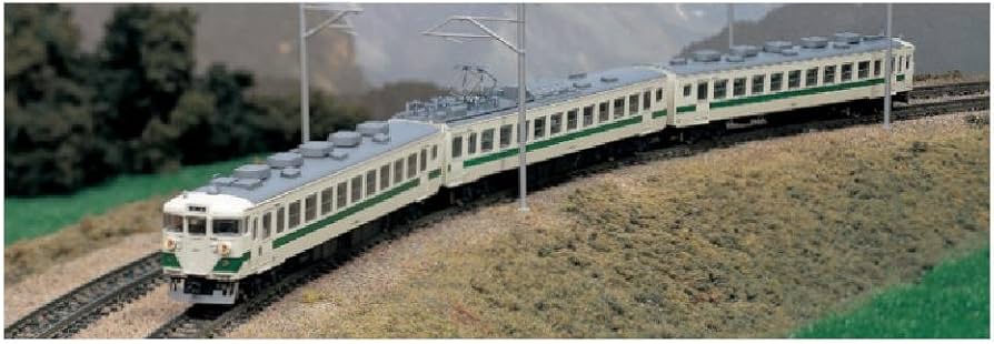 Amazon | KATO Nゲージ 455系 グリーンライナー 3両セット 10-189 鉄道