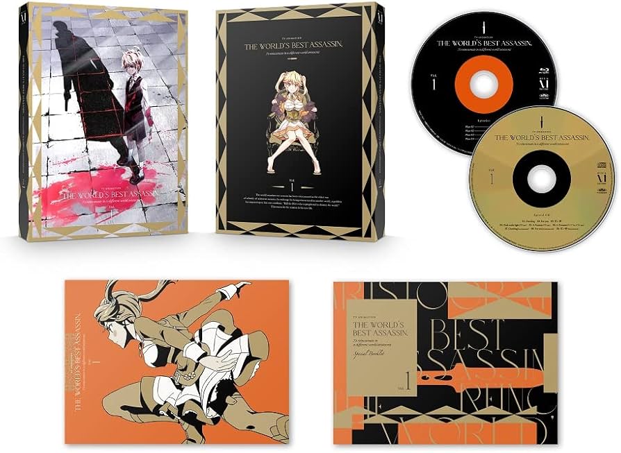 Amazon.co.jp: 世界最高の暗殺者、異世界貴族に転生する Vol.1 [Blu