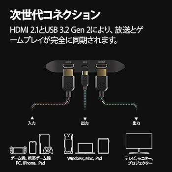 Amazon | 【Amazon.co.jp限定】Elgato 4K X – PS5|Pro、Xbox Series X