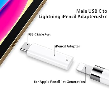 Amazon.com: USB C Pencil Adapter for Apple Pencil 1st Generation