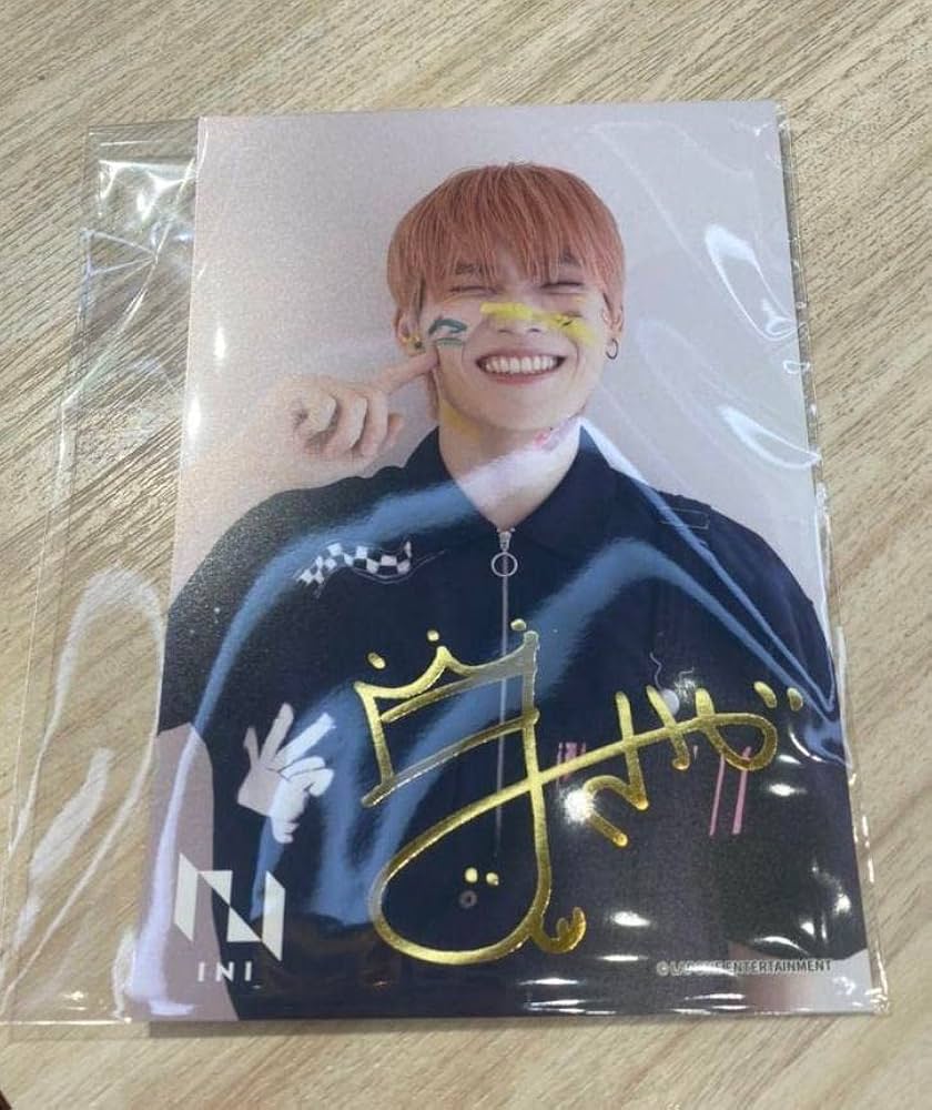 INI 木村柾哉 A賞 サイン サイン会 ポスター INI 木村柾哉 THE FRAME