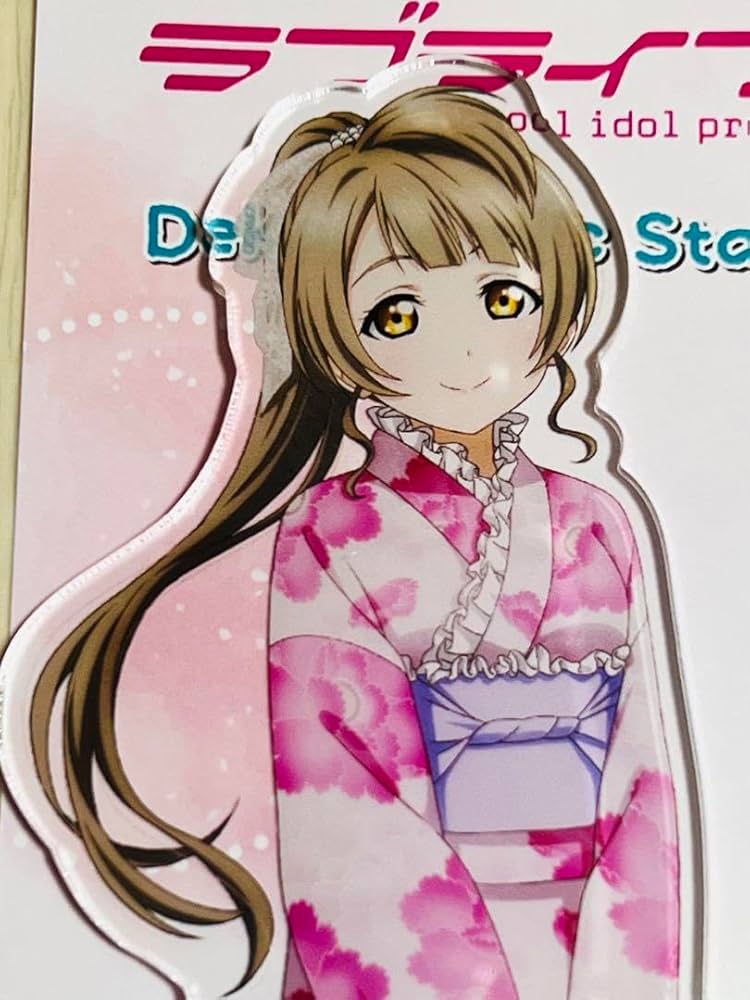 Amazon.co.jp: ラブライブ デカアクリルスタンド 南 ことり 浴衣 ver