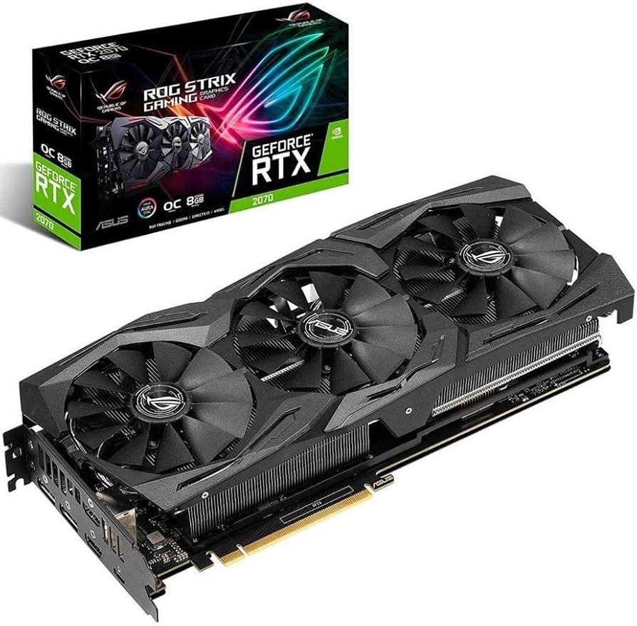 Amazon.com: ASUS ROG STRIX GeForce RTX 2070 Overclocked 8G GDDR6