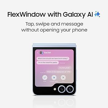 Amazon.com: Samsung Galaxy Z Flip6, 512GB Unlocked Android
