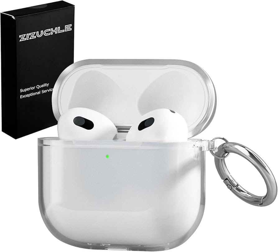 Amazon | ZIZUCHLE for Airpods 4 ケース クリア Airpods 第4世代