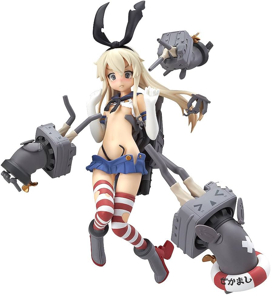 Amazon.co.jp: figFIX 艦隊これくしょん -艦これ- 島風 中破ver. ノン