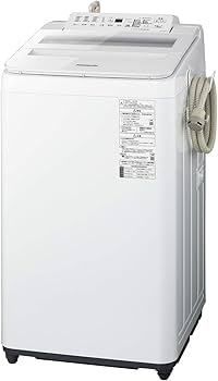 Amazon.co.jp: パナソニック 7kg 全自動洗濯機 泡洗浄 ホワイト NA