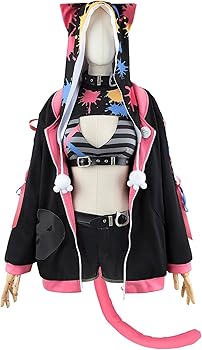 Amazon.co.jp: [milky time] ぶいすぽっ！ 猫汰つな コスプレ VTuber