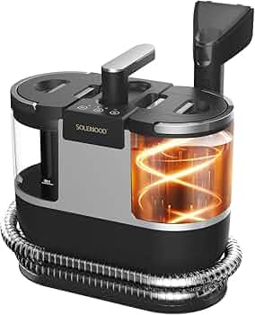 Amazon | 【100℃高温蒸気×16000Pa超強吸引力】SOLEMOOD カーペット