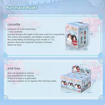 Amazon.com: RZAHUAHU Heaven Official Blessing Tumbler Blind Box