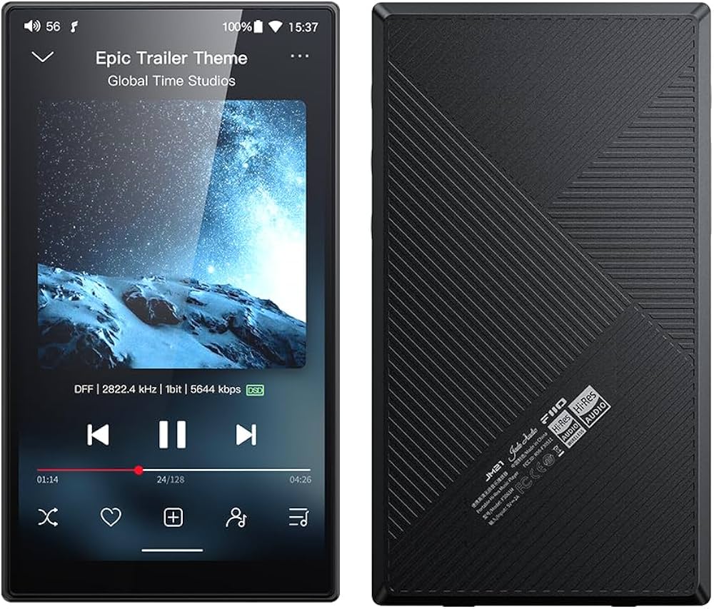 Amazon.com: JadeAudio/FiiO JM21 Android 13 Hi-Res Music Player MP3