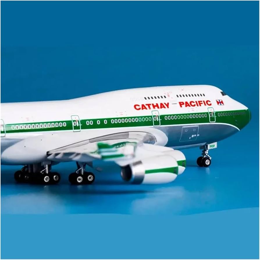 Amazon.co.jp: 航空機 キャセイパシフィック航空 B747-400 完成合金