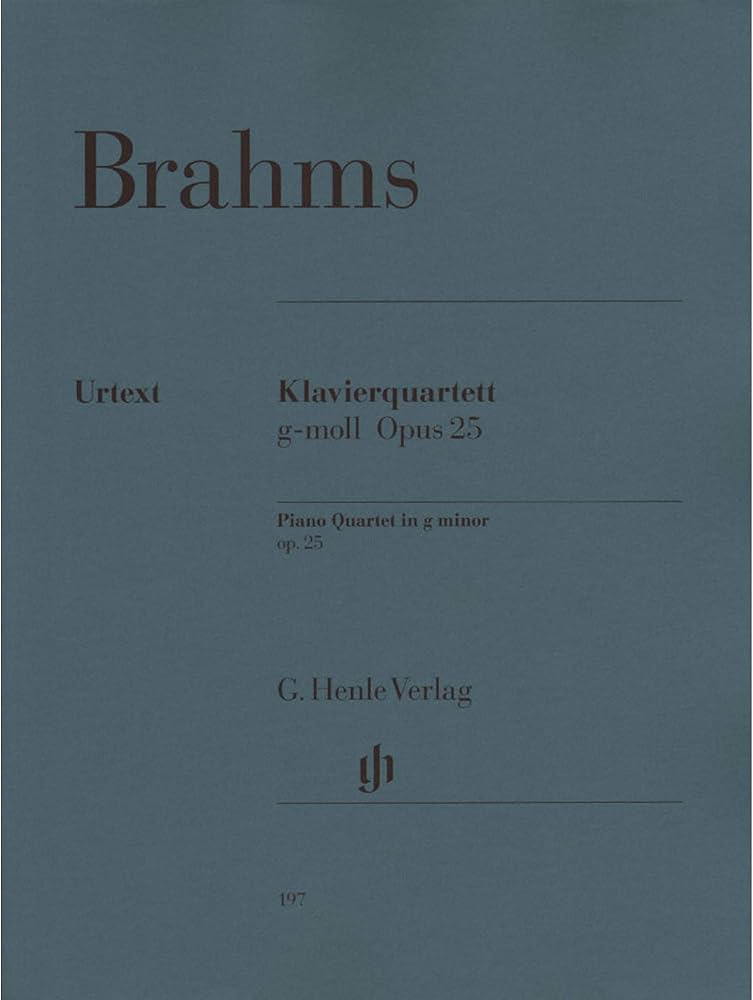 Klavierquartett g-moll op. 25 | Amazon.com.br