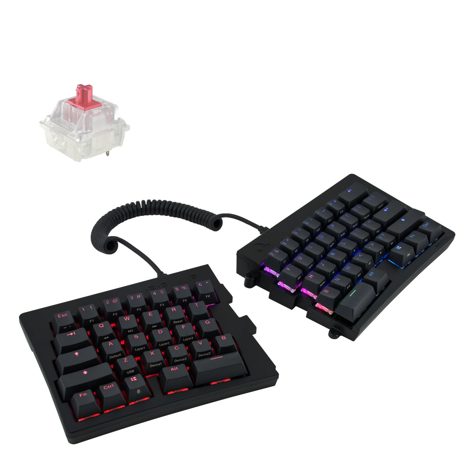 Amazon | BAROCCOMiSTEL MD600 Alpha (英語配列/静音赤軸) 分離型