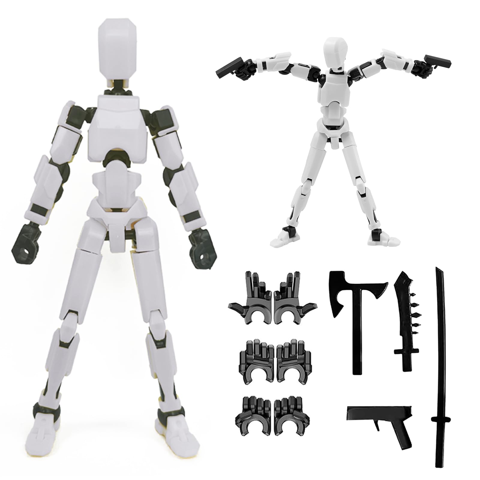 Amazon.com: (Assembly Completed) Titan13 Action Figure Set,Upgrade