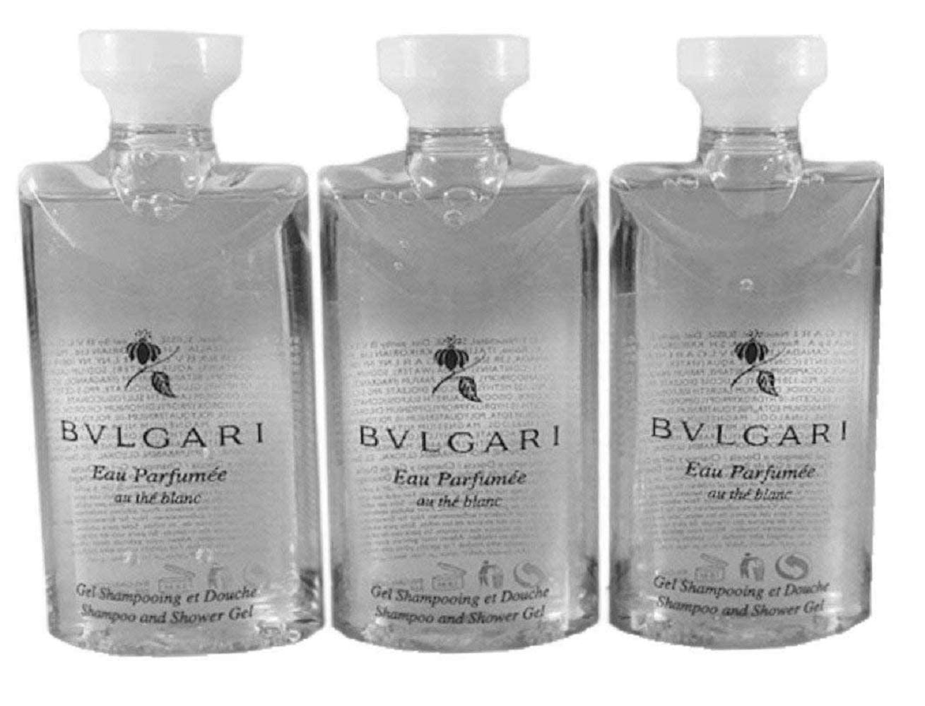 Amazon.com : BVLGARI Au The Blanc (White Tea) Shampoo and Shower