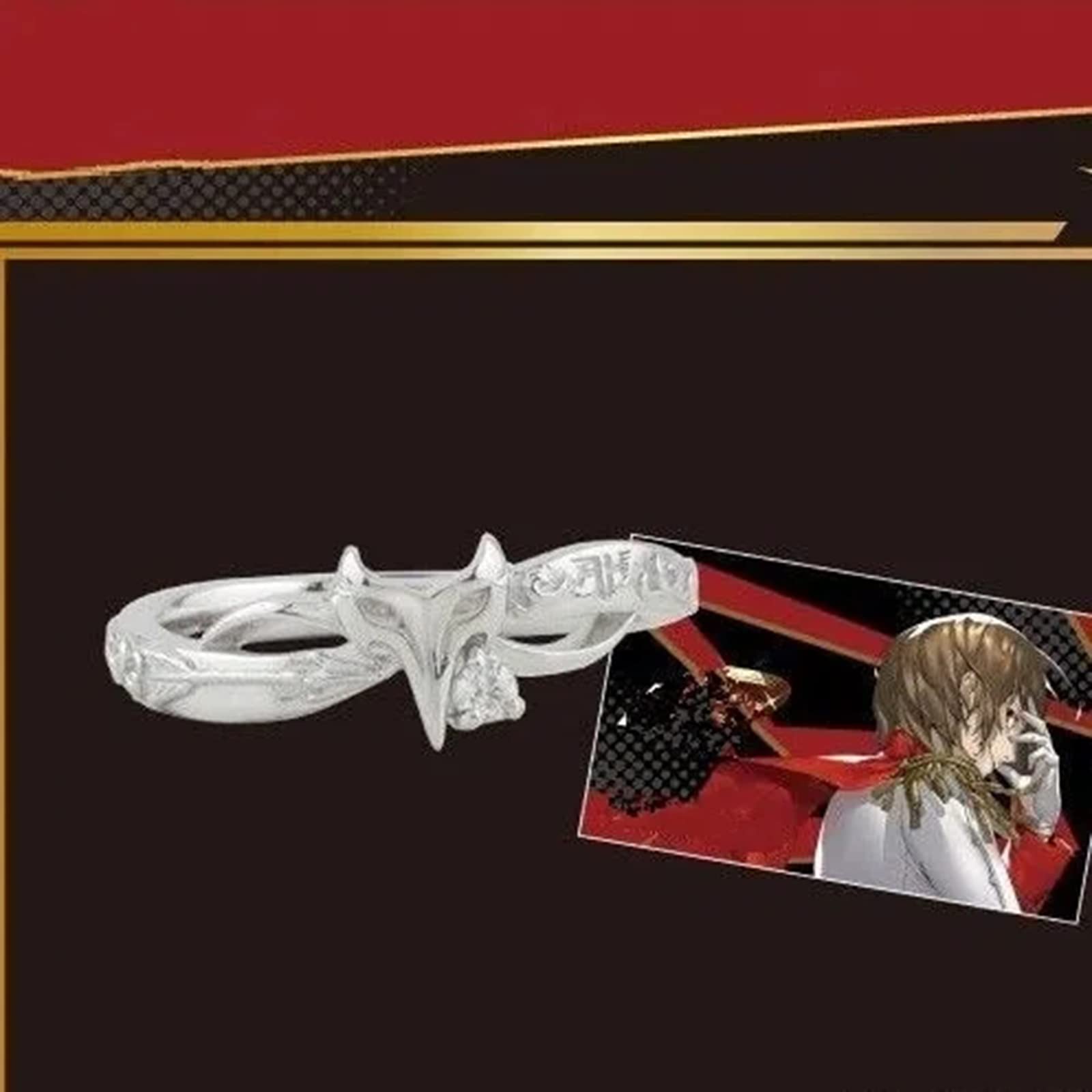 Amazon.co.jp: ペルソナ5 指輪 カップル ジョーカー 明智吾郎 リング