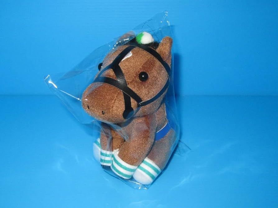 Amazon.co.jp: 函館競馬場 限定 マスコットサイズ ぬいぐるみ メジロ