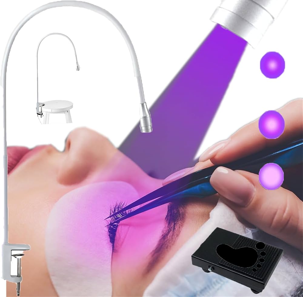 Amazon.co.jp: LEDライト マツエク専用 フットスイッチ付き アレルギー