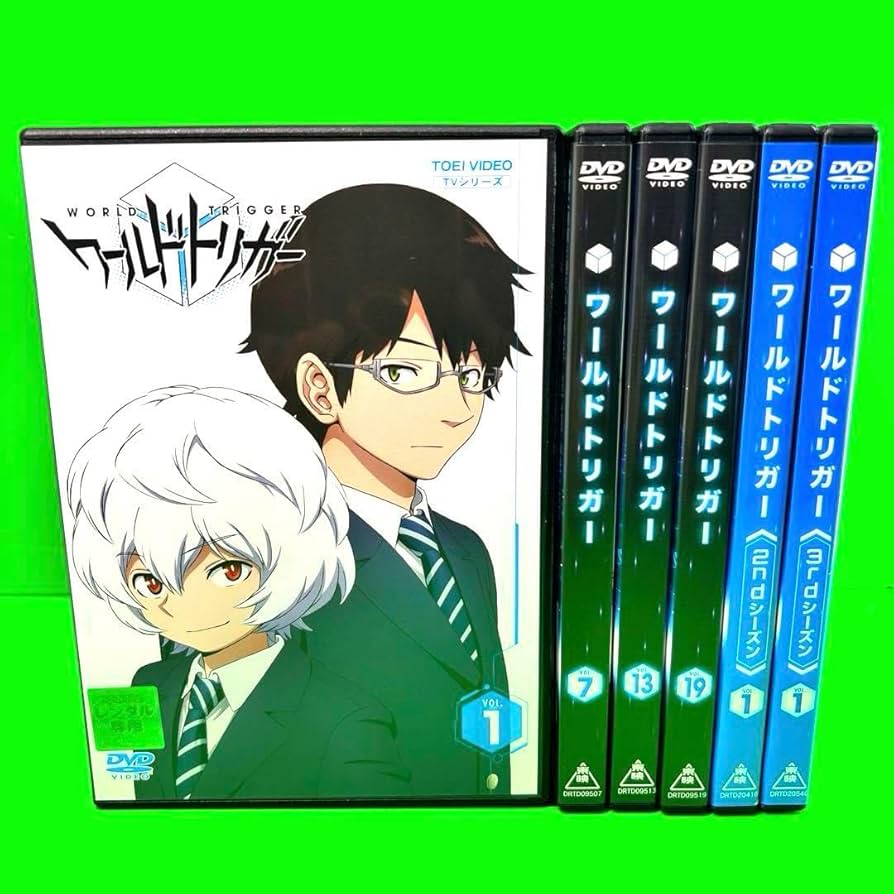 Amazon.co.jp: ケース付 ワールドトリガー DVD 1期?3期 全28巻 全巻
