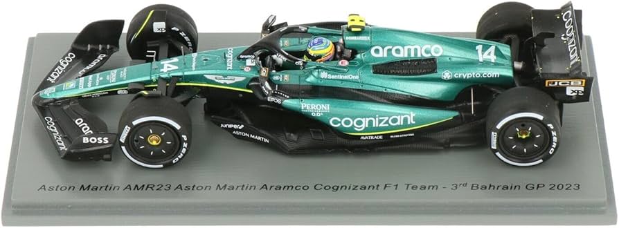 Amazon.co.jp: スパーク 1/43 アストンマーチン F1 AMR23#14 アロンソ