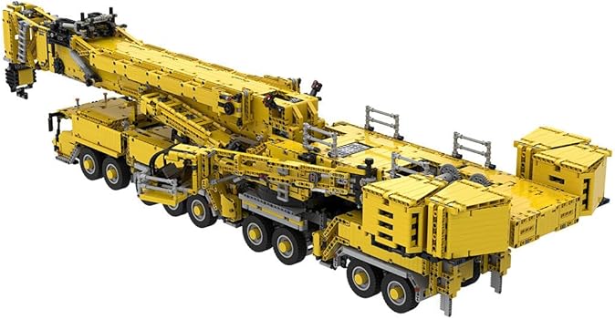 Amazon.co.jp: QOVO RCクレーン LTM 11200 クレーン用 8528ピース MOC