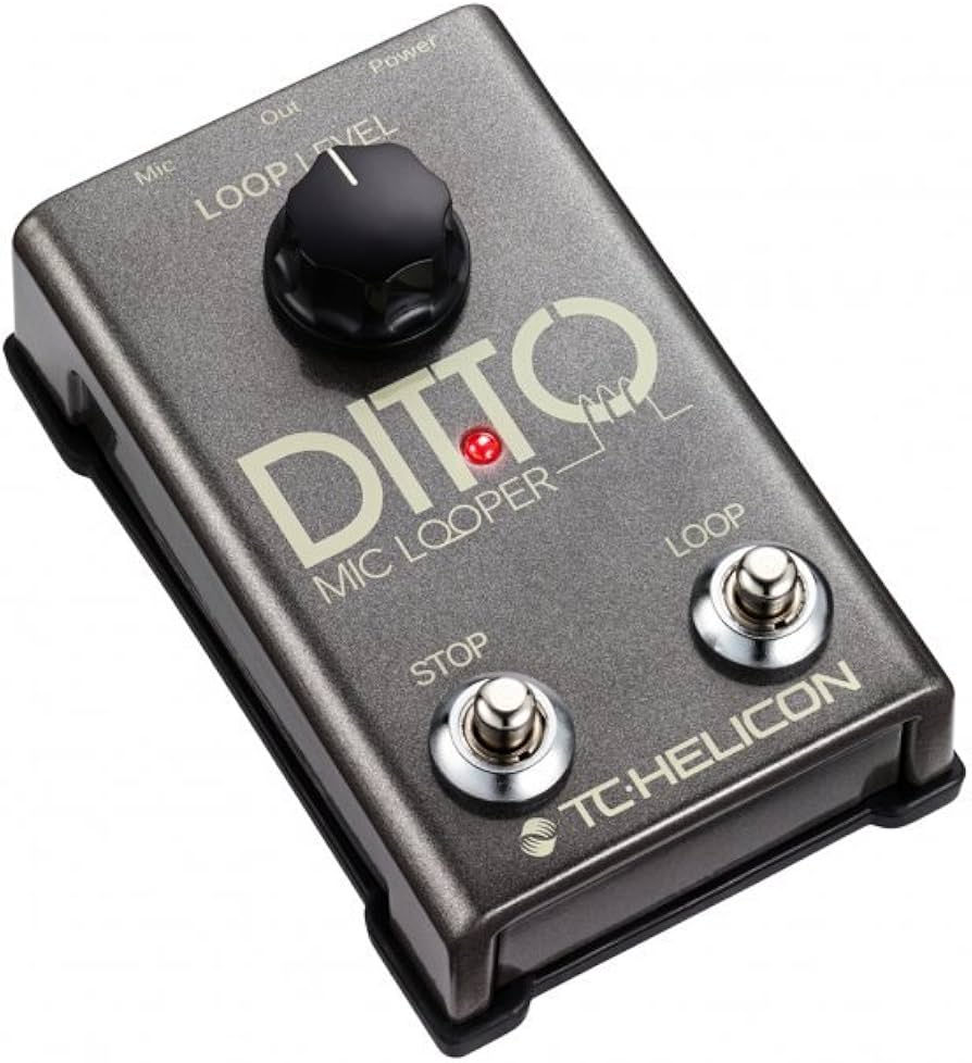 Amazon.co.jp: TC HELICON ボーカル/マイク用ルーパー DITTO MIC
