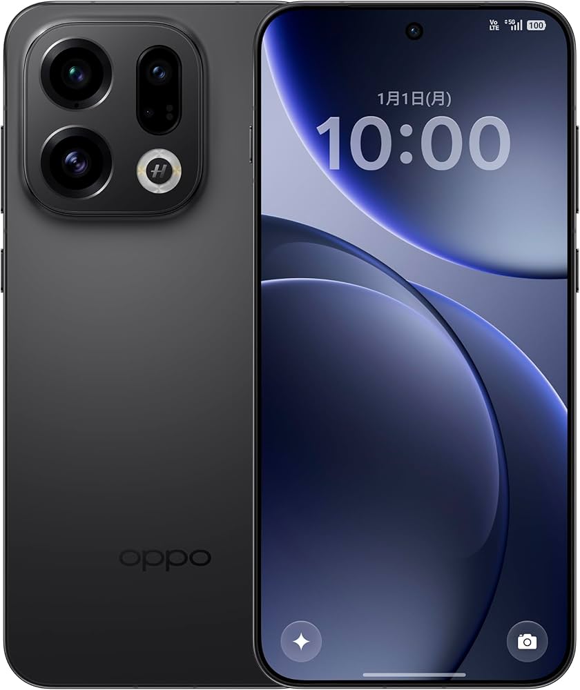 Amazon | OPPO Find X9 スペースブラック CPH2797 【日本正規代理店品
