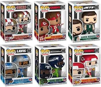 Amazon.co.jp: Funko NFL Pop!シリーズ12コンプリートセット(6