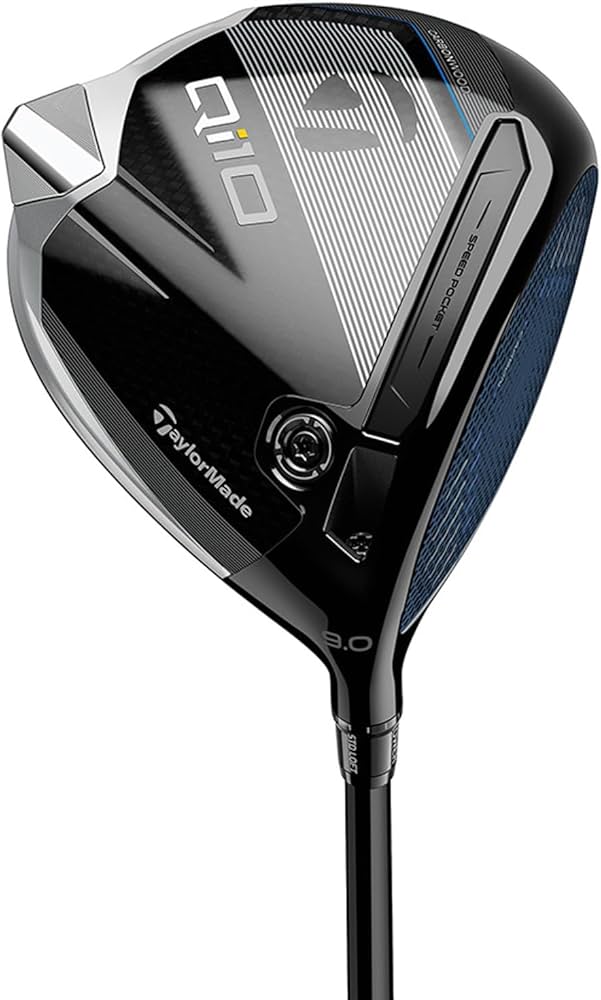 Taylormade Golf Qi10 Driver 9 Degree Diamana Stiff Left Handed