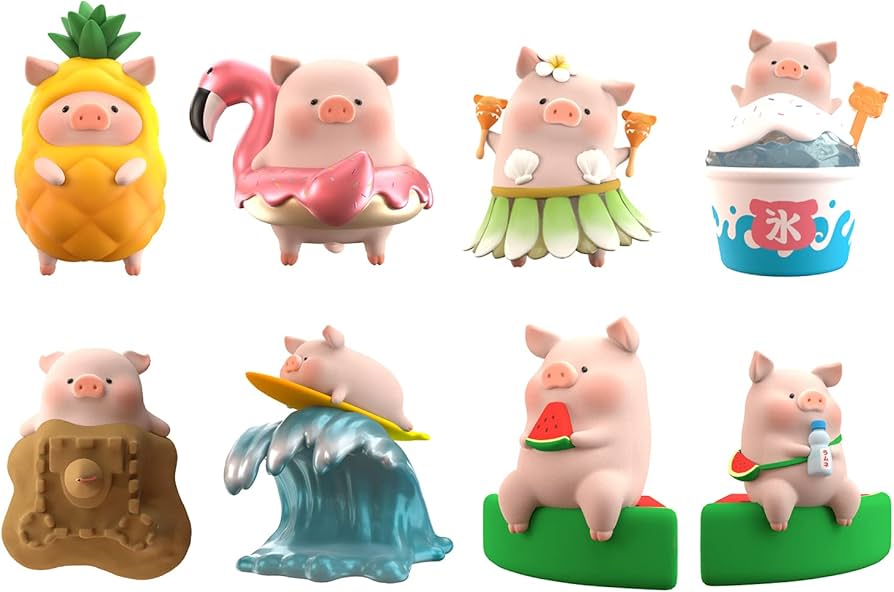 Amazon | TOYZEROPLUS x CICI'S STORY 子豚LULU ビーチパーティー