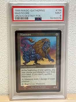 MTG マスティコアfoil 再録禁止ENGLISH