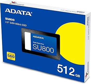 Amazon | ADATA 2.5インチ 内蔵SSD SU800シリーズ 512GB 3D NAND TLC