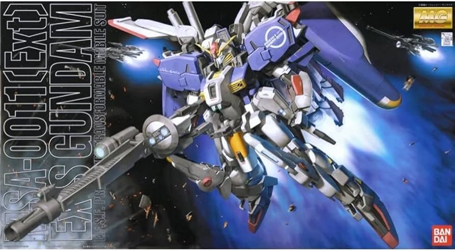 Amazon.com: Gundam - MG 1/100 MSA-0011 (Ext) EX-S Gundam - Model