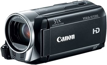 Amazon.com : Canon Vixia HF R300 Full HD Flash Memory Camcorder