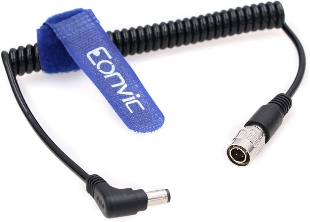 Amazon.co.jp: Eonvic DC Hirose 4ピン オス プラグ パワー コイル