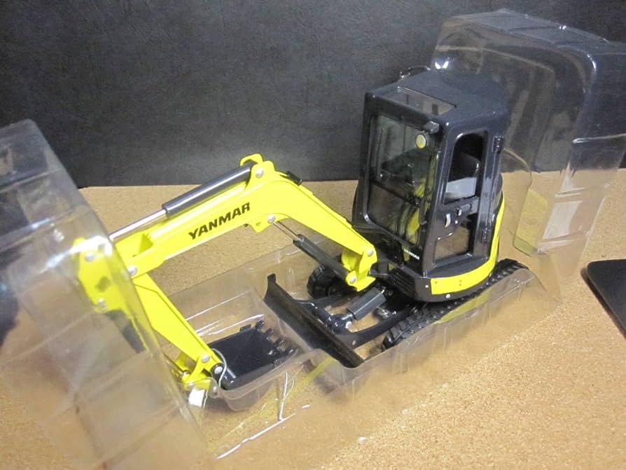 Amazon | YANMAR ViO35 Excavator(イエロー×ブラック)：ダイキャスト